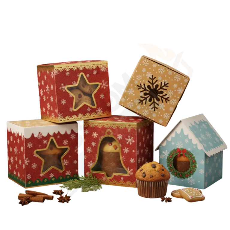 Christmas Baked Goods Packaging Boxes - Christmas Boxes (3)