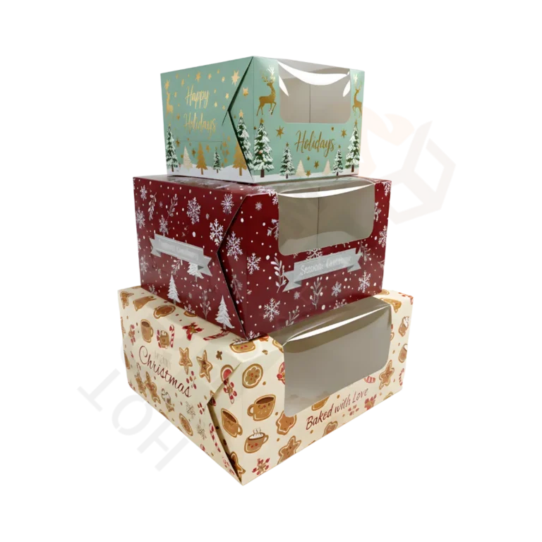 Christmas Bakery Packaging Boxes - Christmas Boxes (4)