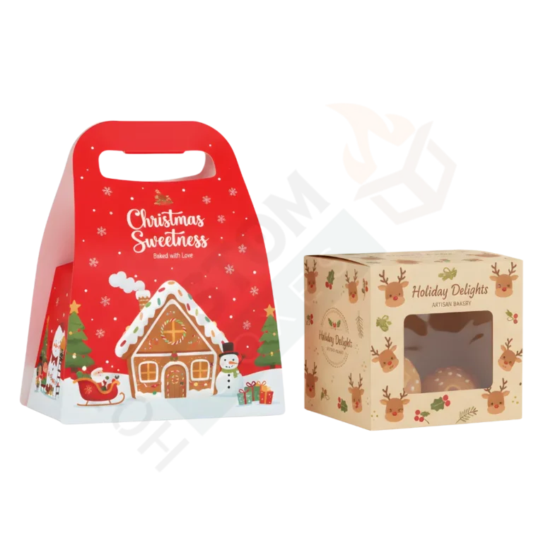Christmas Bakery Packaging Boxes - Christmas Boxes (5)