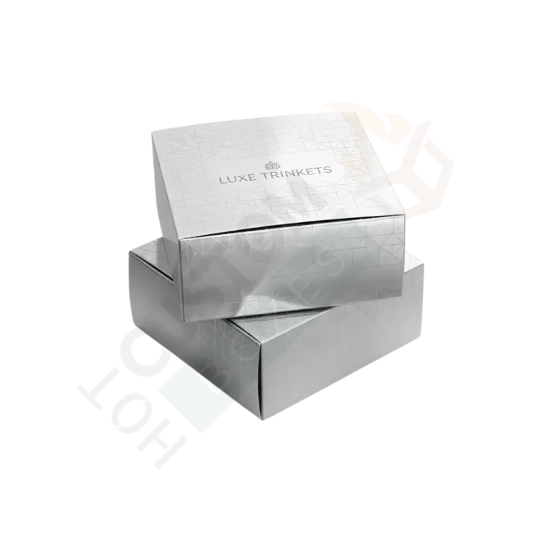 Custom Silver Foil Boxes - Metalized Boxes