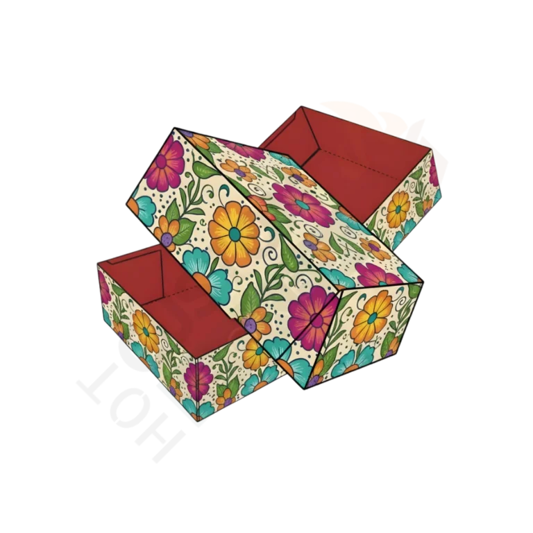 4 Corner Tray with Lid Boxes - Showcase Exhibit (4)