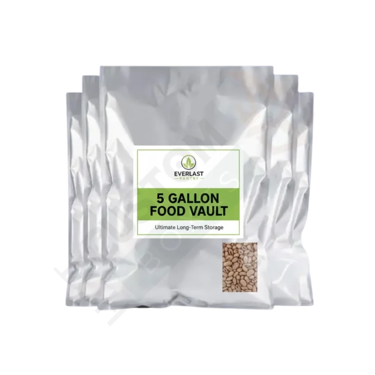 5 Gallon Mylar Bags Food Storage - Custom Mylar Bags