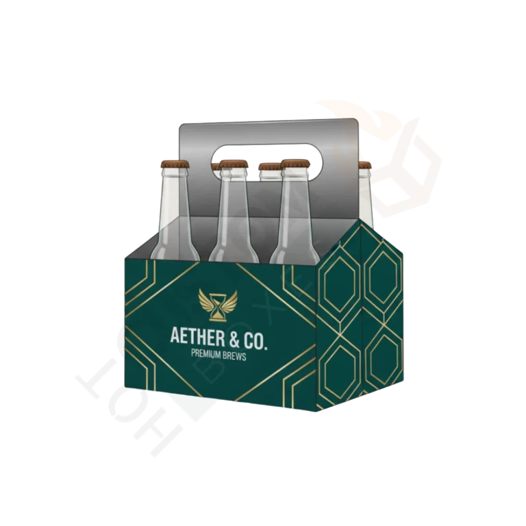 6 Pack Bottle Carrier - Bottom Closure