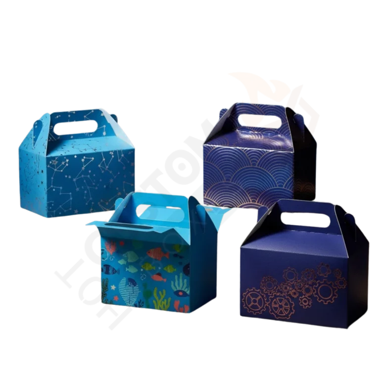 Blue Gable Boxes - Gable Boxes (2)