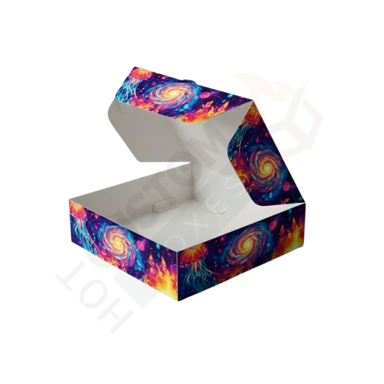 Custom Double Locked Wall Lid Boxes - Figure & Pattern