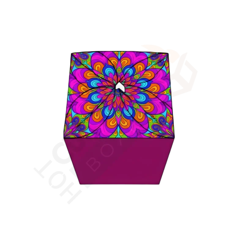 Flower Shaped Boxes - Top Closure