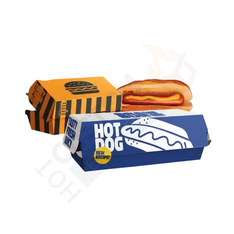Hot Dog Sleeve - Tray & Sleeve Boxes (2)