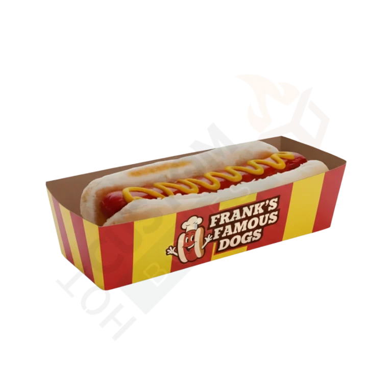 Hot Dog Sleeve - Tray & Sleeve Boxes