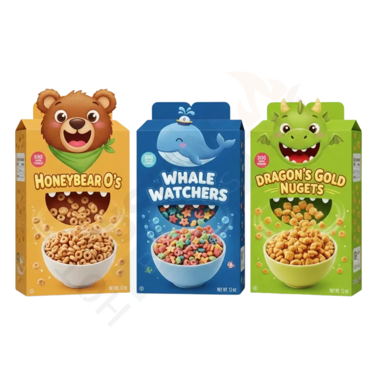Cereal With Bear on Boxes - Cereal Boxes (2)