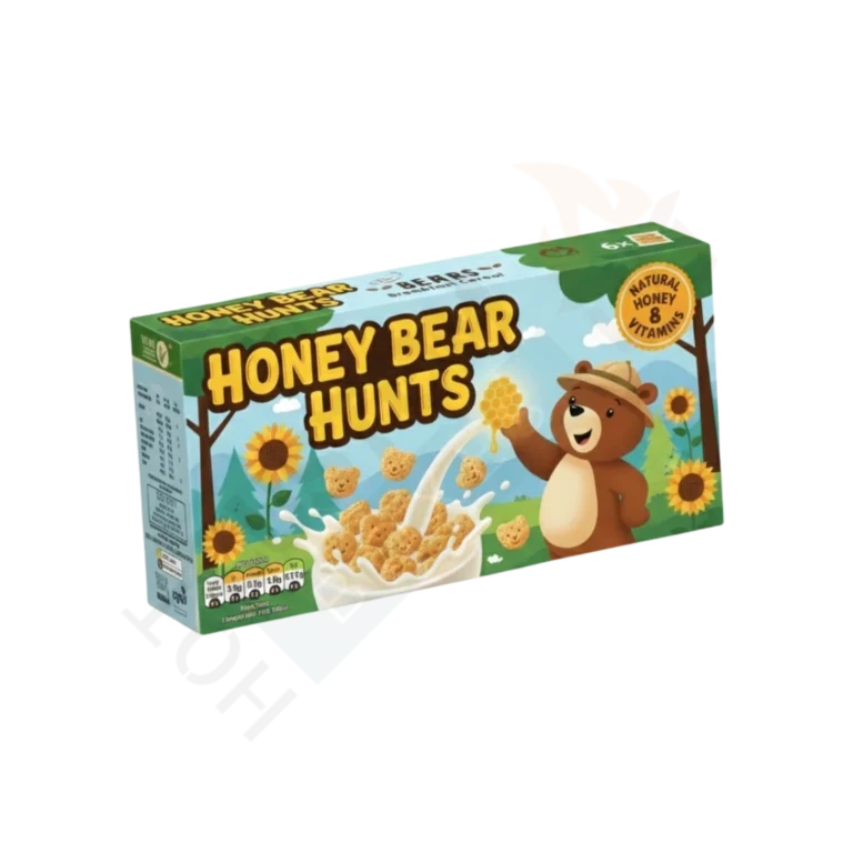 Cereal With Bear on Boxes - Cereal Boxes (3)