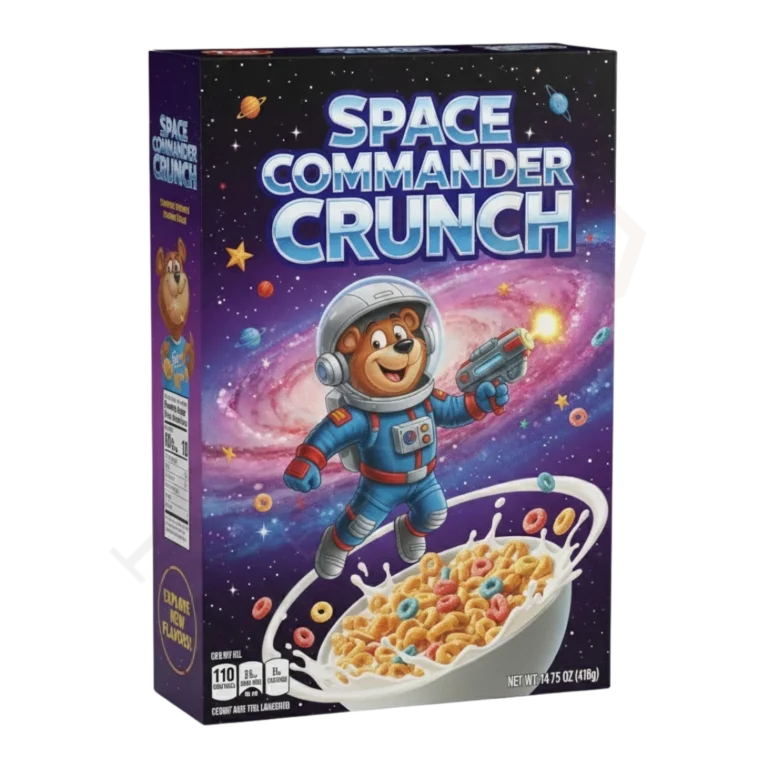 Cereal With Bear on Boxes - Cereal Boxes (4)