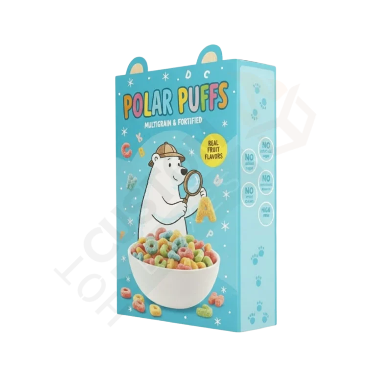 Cereal With Bear on Boxes - Cereal Boxes