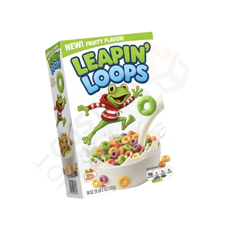 Cereal With Frog on Boxes - Cereal Boxes (2)