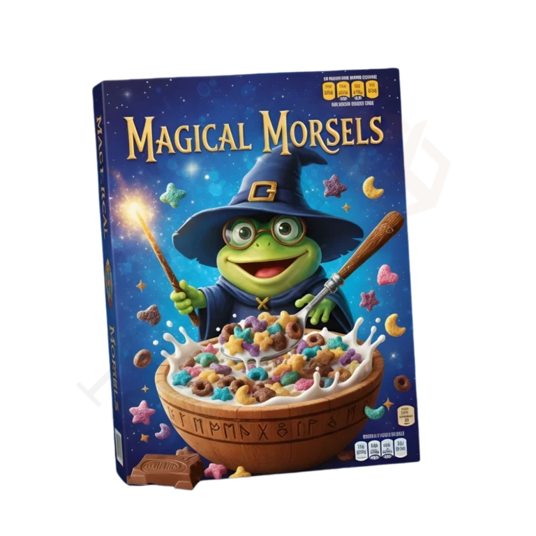 Cereal With Frog on Boxes - Cereal Boxes (4)