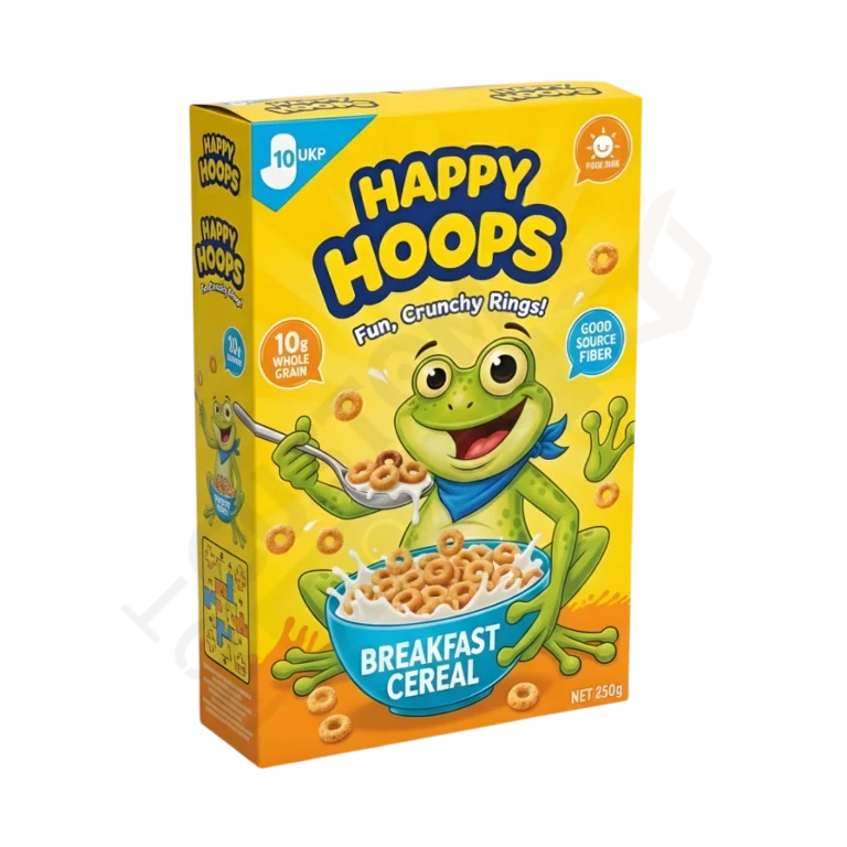 Cereal With Frog on Boxes - Cereal Boxes (5)