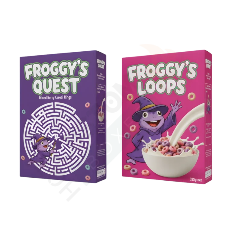 Cereal With Frog on Boxes - Cereal Boxes (7)