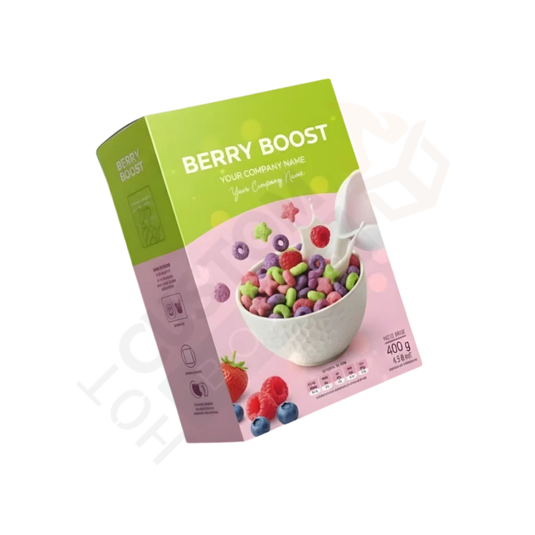 Colorful Cereal Boxes - Cereal Boxes