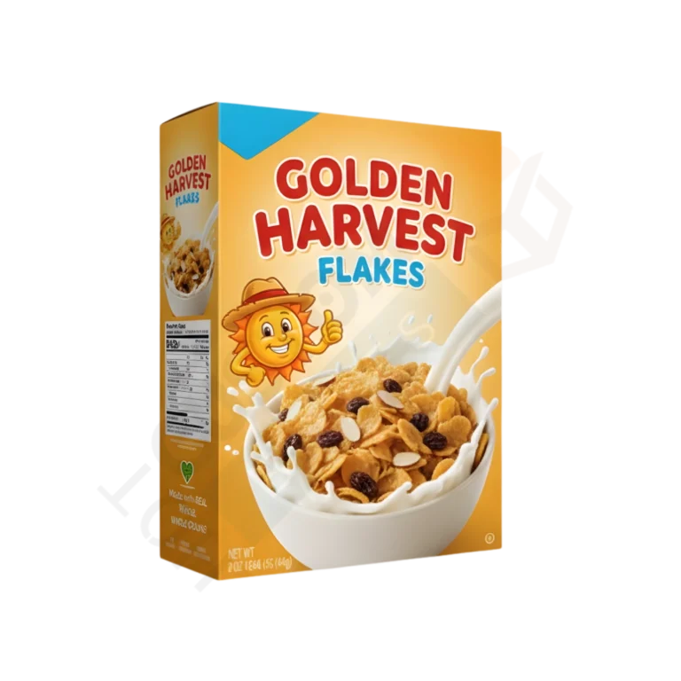 Corn Flakes Cereal Packaging Boxes