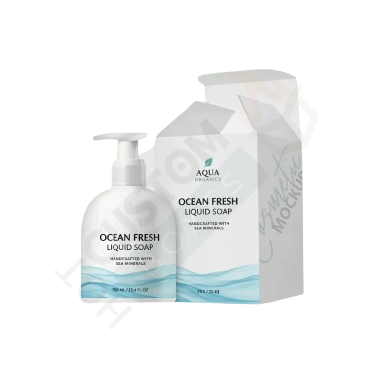 Custom Liquid Soap Boxes - Soap Boxes