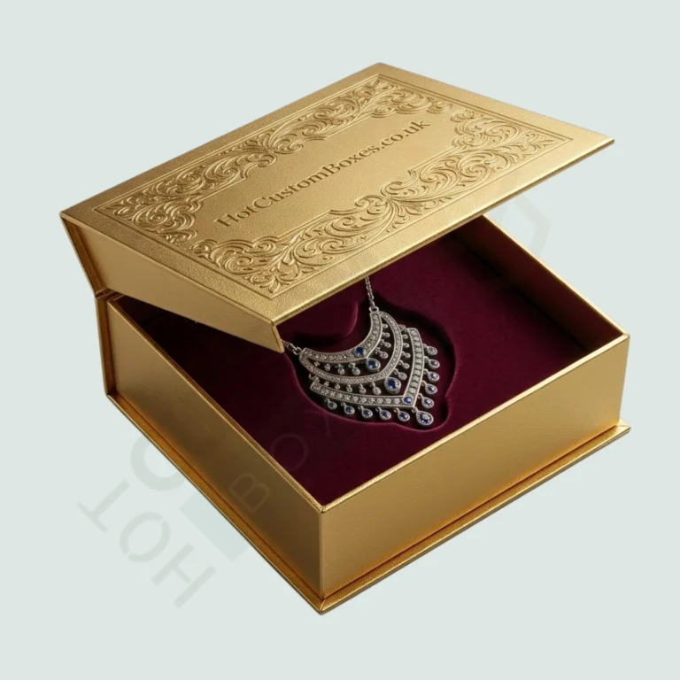 Gold Magnetic Gift Boxes - Custom Rigid Boxes (2)