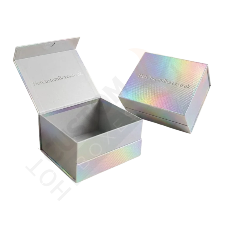 Holographic Magnetic Closure Boxes - Custom Rigid Boxes
