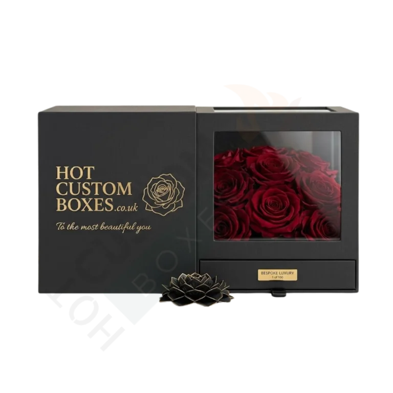 Luxury Flower Boxes - Custom Rigid Boxes