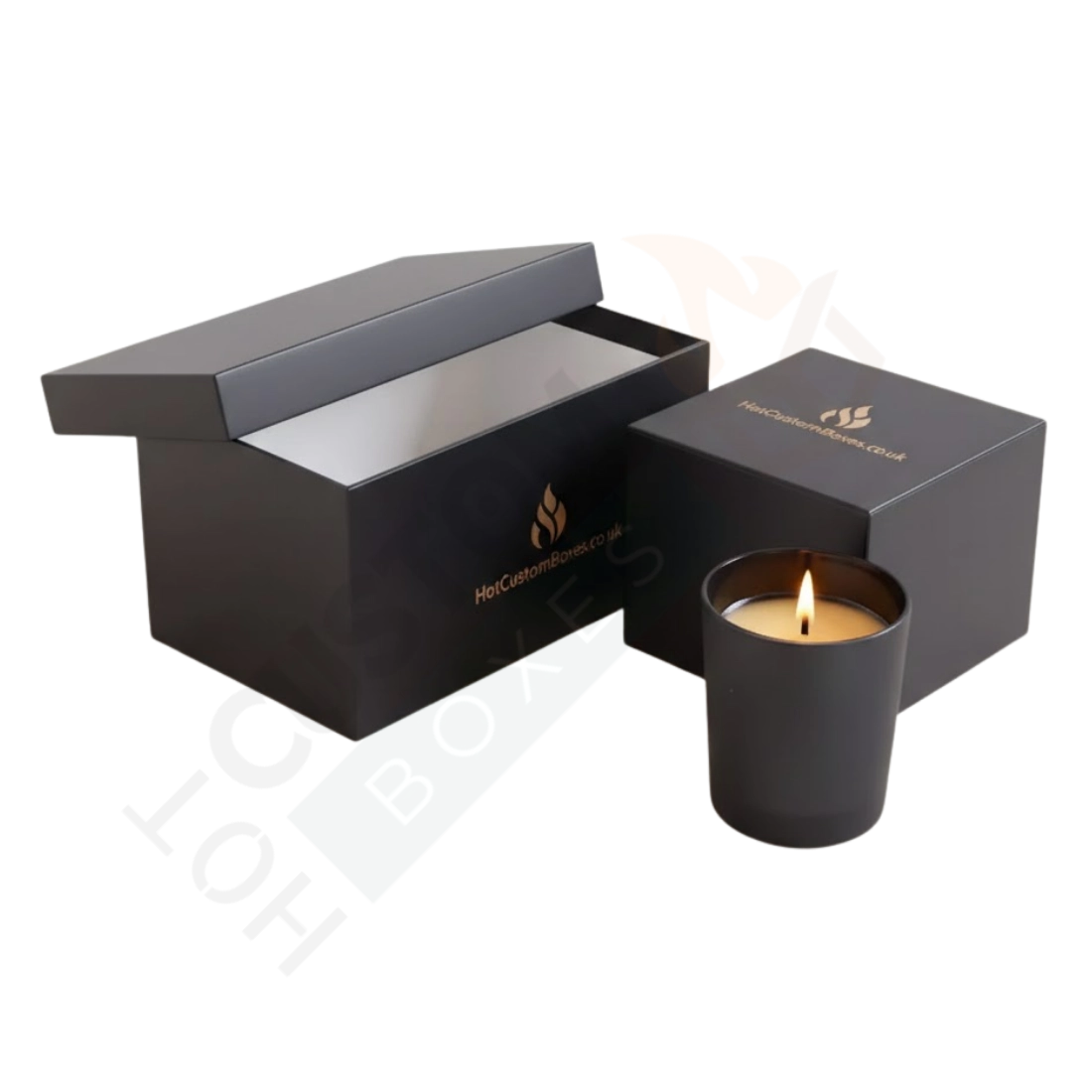 Luxury Rigid Candle Packaging - Custom Rigid Boxes