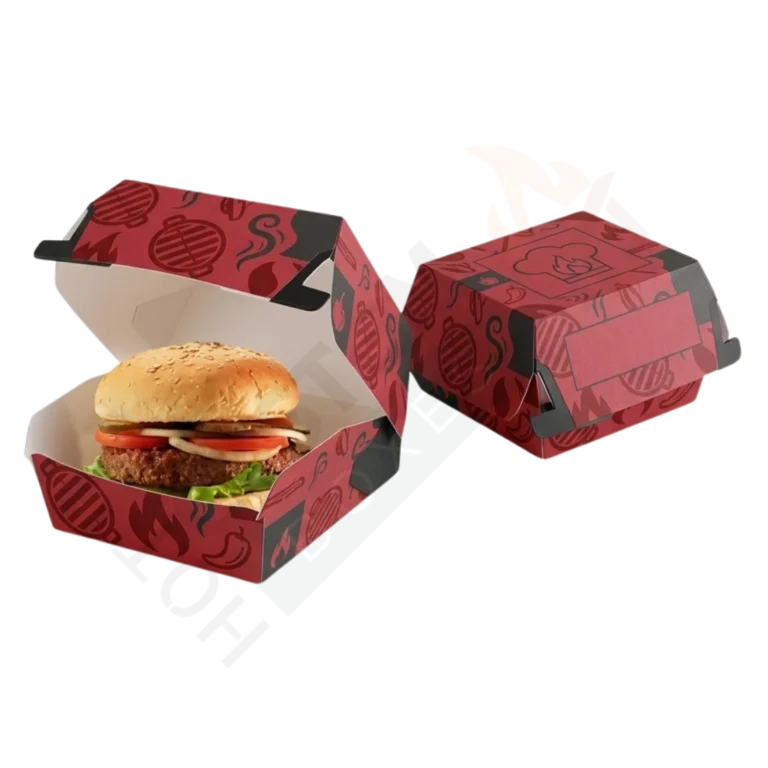 Custom Burger Boxes - Food Packaging