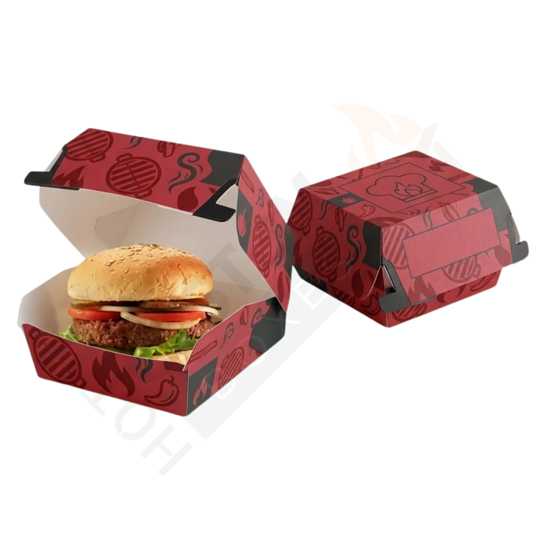 Custom Burger Boxes - Food Packaging