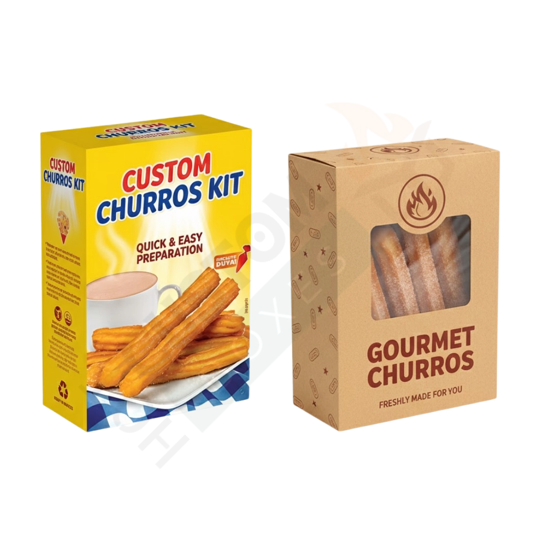 Custom Churros Boxes - Food Packaging