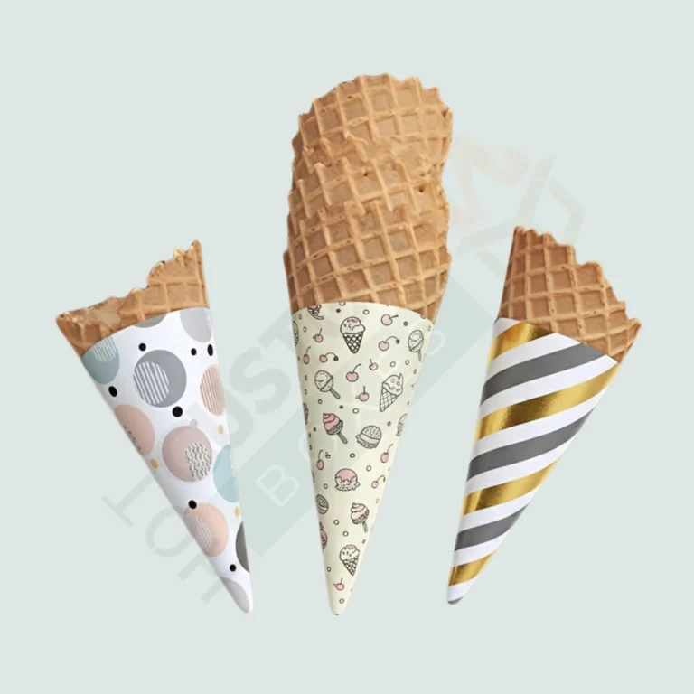 Custom Cone Sleeves - Food Packaging (2)