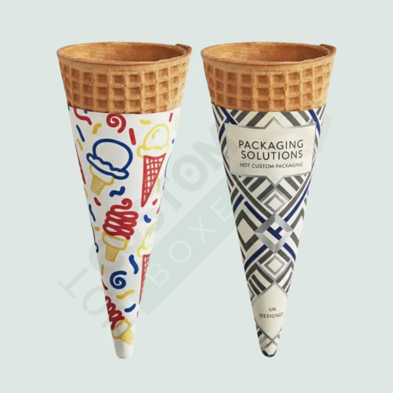 Custom Cone Sleeves - Food Packaging (3)
