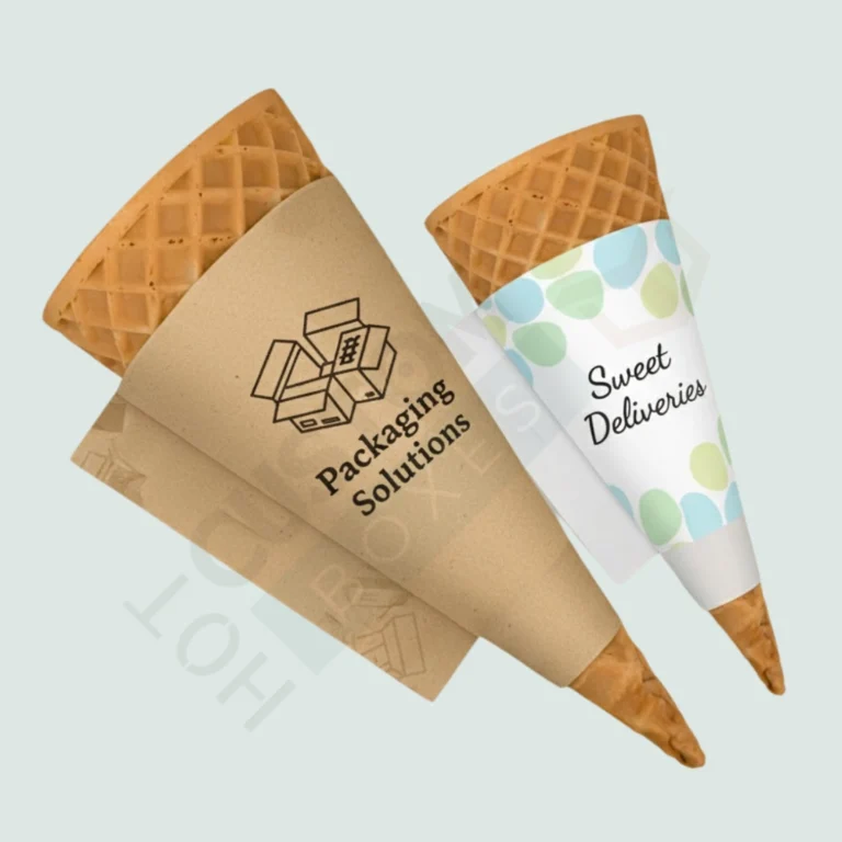 Custom Cone Sleeves - Food Packaging (8)