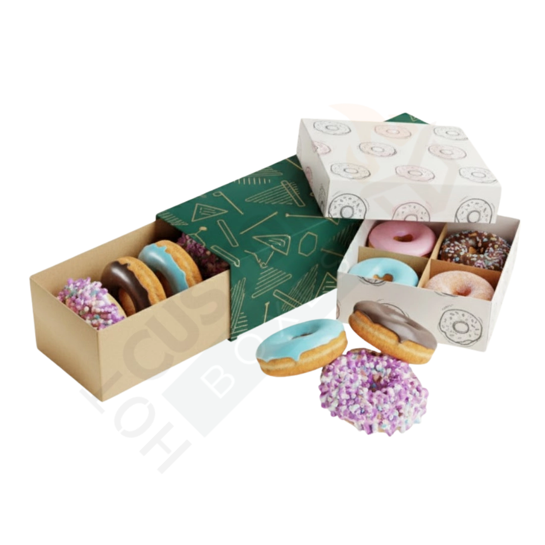 Custom Donut Tray - Food Packaging