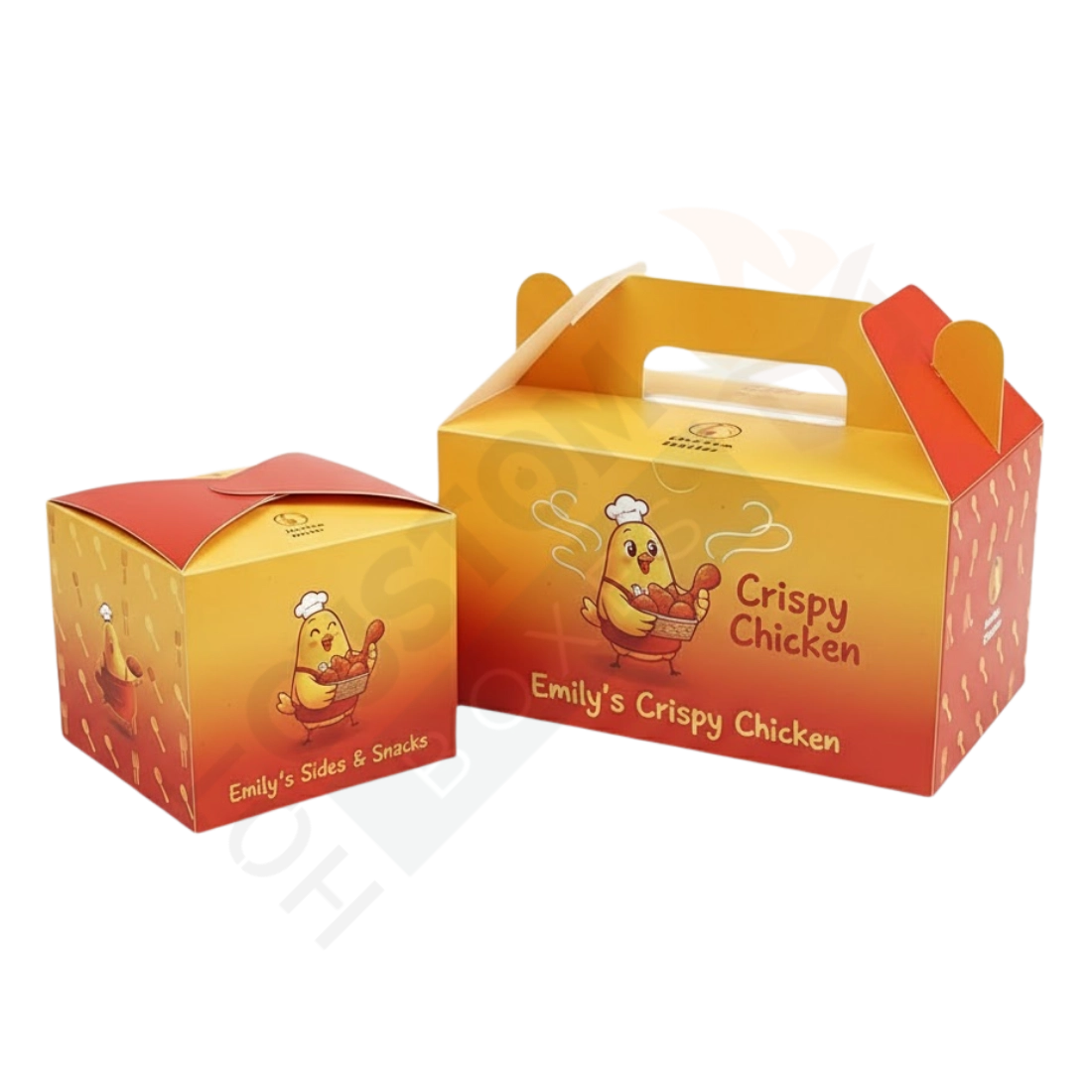 Custom Emily Chicken Boxes - Food Packaging