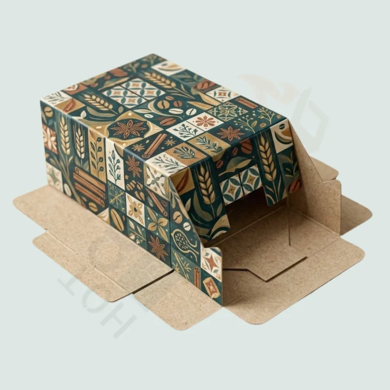 Custom Food 1-2-3 Bottom Boxes - Custom Bottom Closure Boxes