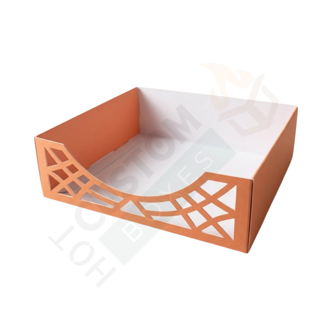 Custom Front Cut out Display Tray - Custom Display Boxes