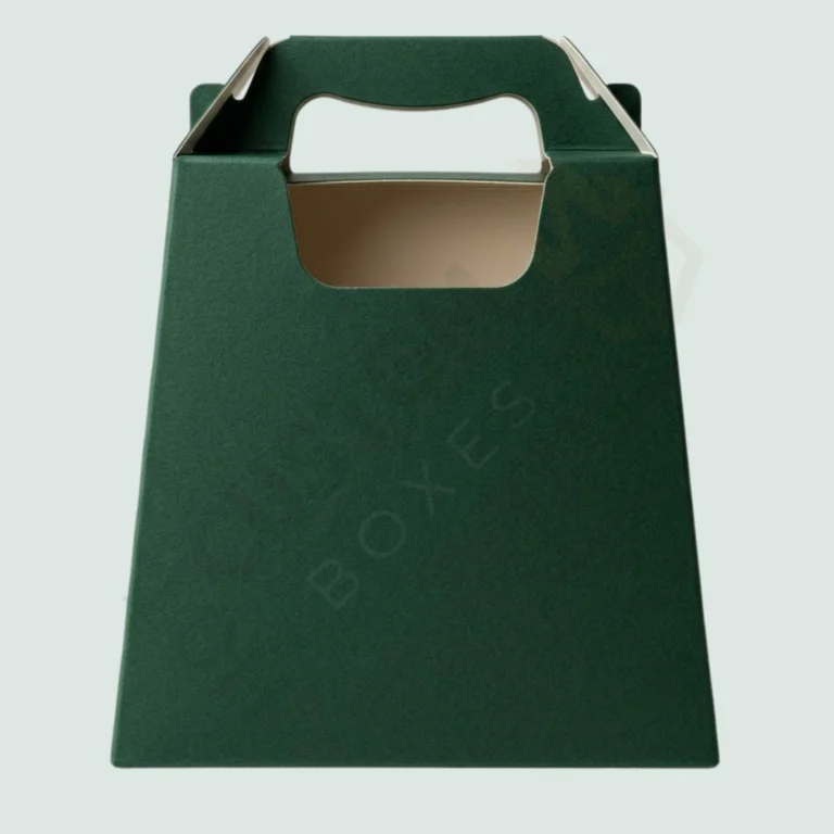 Custom Handle Bag Shape Boxes - Custom Bottom Closure Boxes