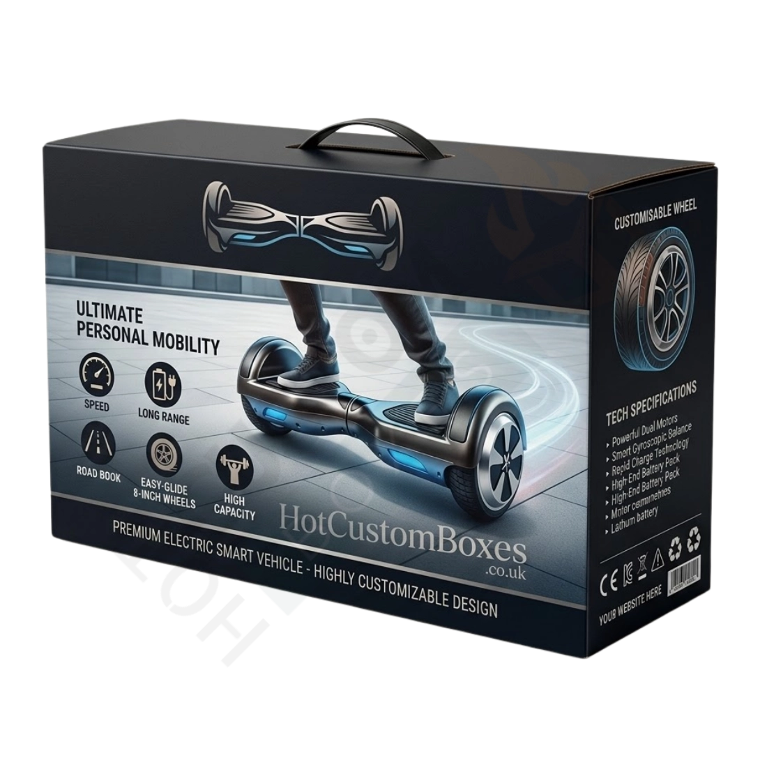 Custom Hoverboard Boxes - Custom Electronics Boxes