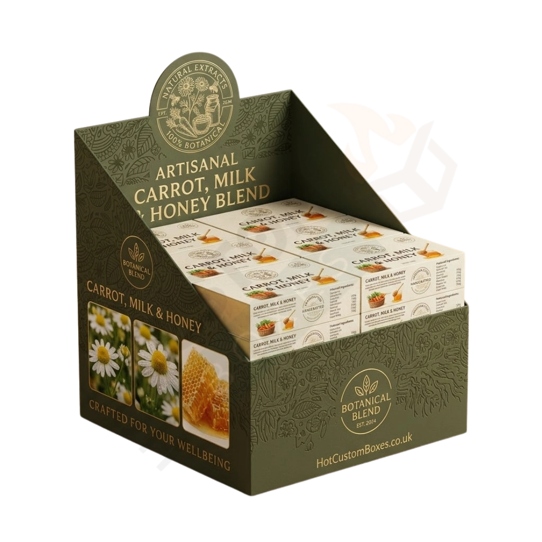 Custom Pop Counter Display Tray - Custom Display Boxes