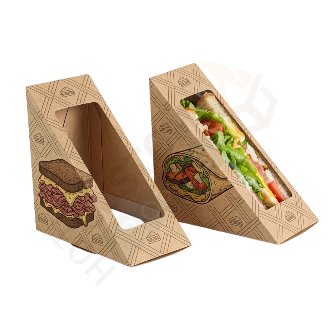 Custom Sandwich Boxes - Food Packaging