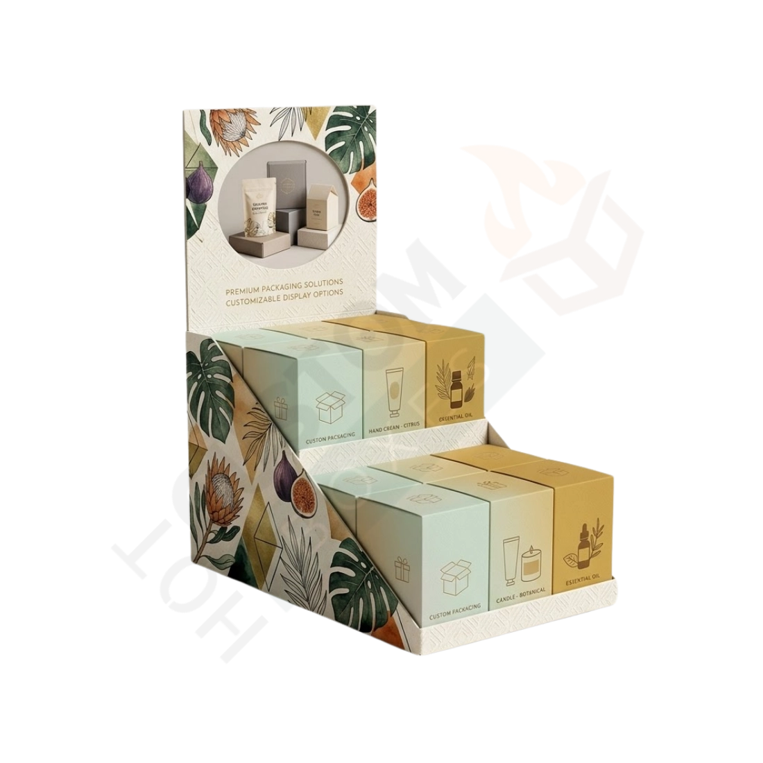 Custom Side Lock Tuck Top Display Box - Custom Display Boxes