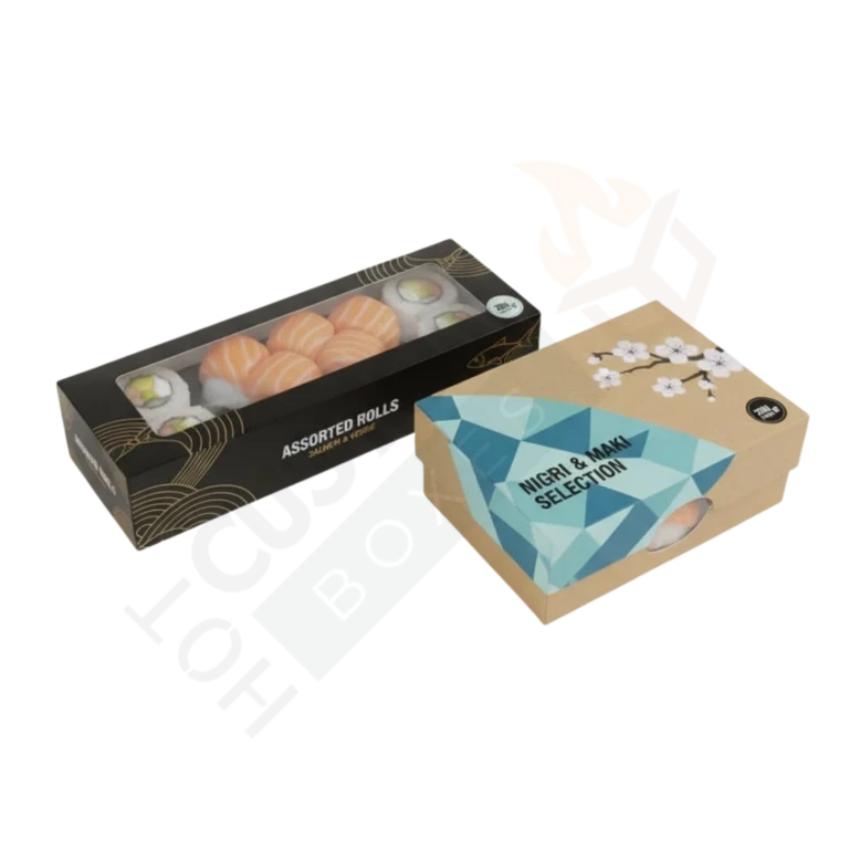 Custom Sushi Boxes - Food Packaging
