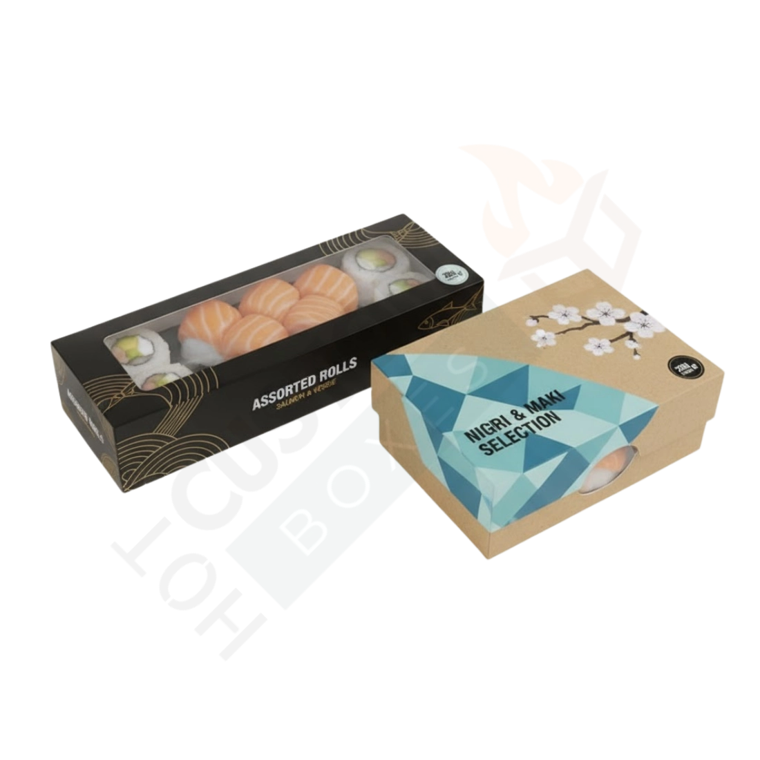 Custom Sushi Boxes - Food Packaging