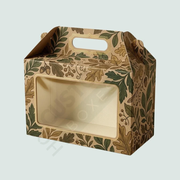 Gable Boxes With Window - Custom Display Boxes (3)