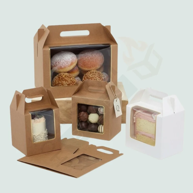 Gable Boxes with Cello Window - Custom Gable Boxes