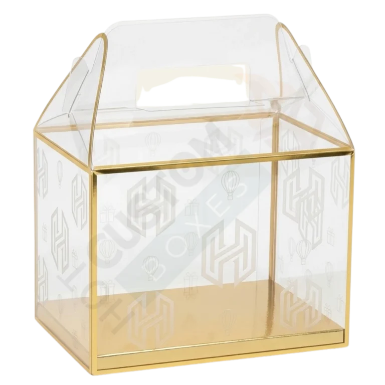 Gable Boxes with Gold Bottom - Custom Gable Boxes