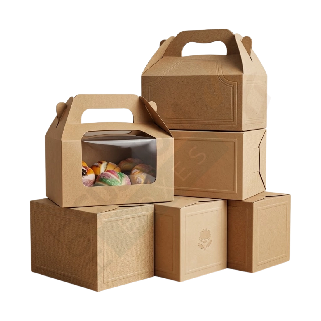 Gable Lunch Boxes - Custom Gable Boxes