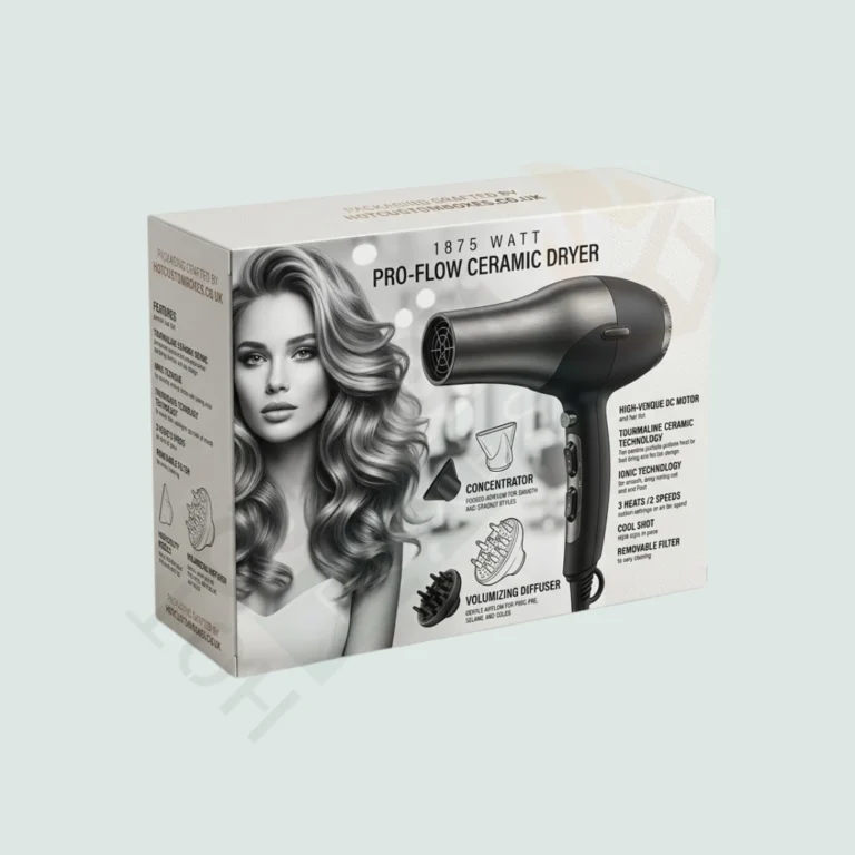 Hair Dryer Packaging Boxes - Custom Electronics Boxes (2)