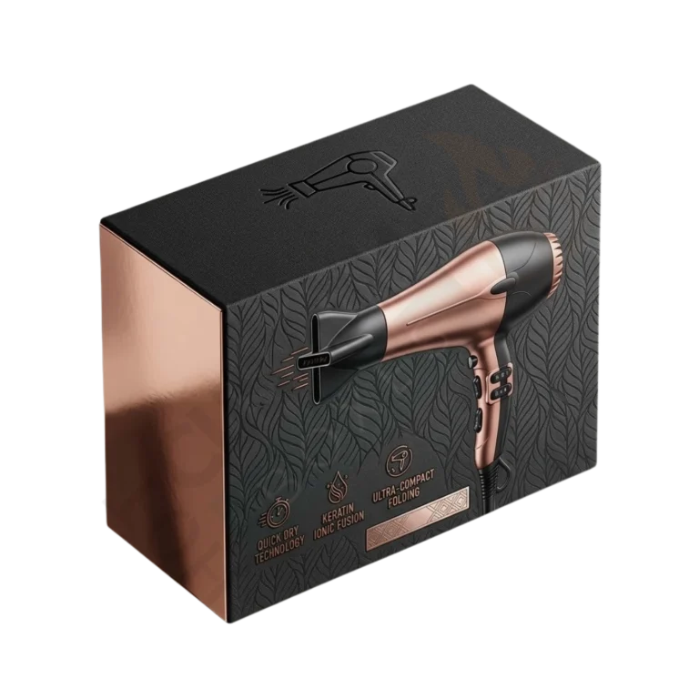 Hair Dryer Packaging Boxes - Custom Electronics Boxes